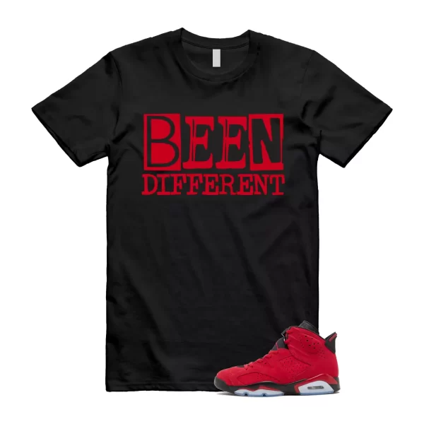 BEEN T Shirt to match 6 Retro Toro Bravo Varsity Red Black CT8529-600