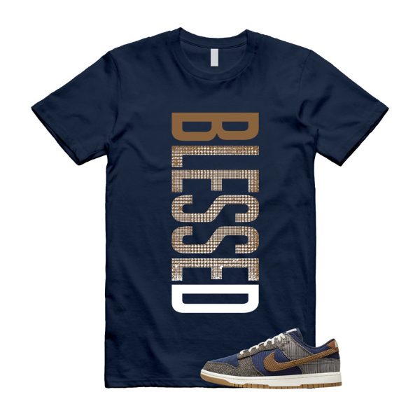 Dunk Tweed Midnight Navy Corduroy Ale Brown Pale Ivory T Shirt Match VERTBLS  ,FQ8746-410