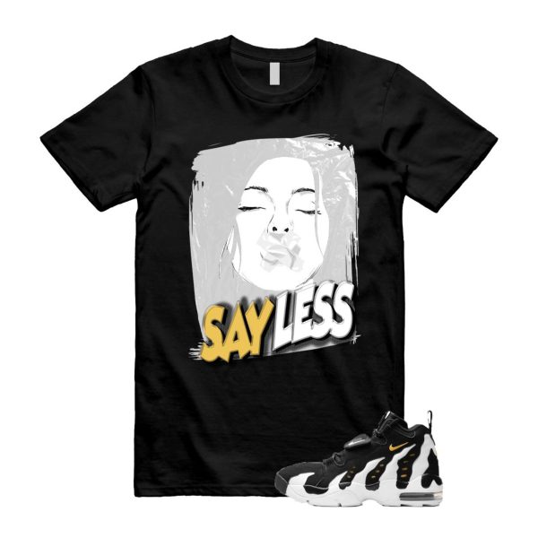 Air DT Max 96 Black White Varsity Maize T Shirt Match SL ,HM8249-001