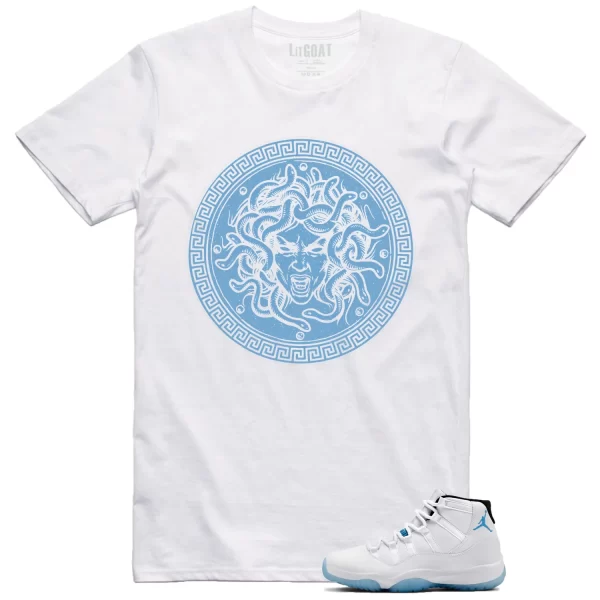 Medusa Tee for Jordan 11 Legend Blue Kicks CT8012-104