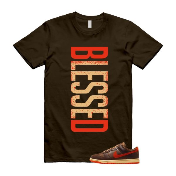 Dunk British Brown Light Tan Sesame Picante Red T Shirt Match VERTBLS HQ3448-262