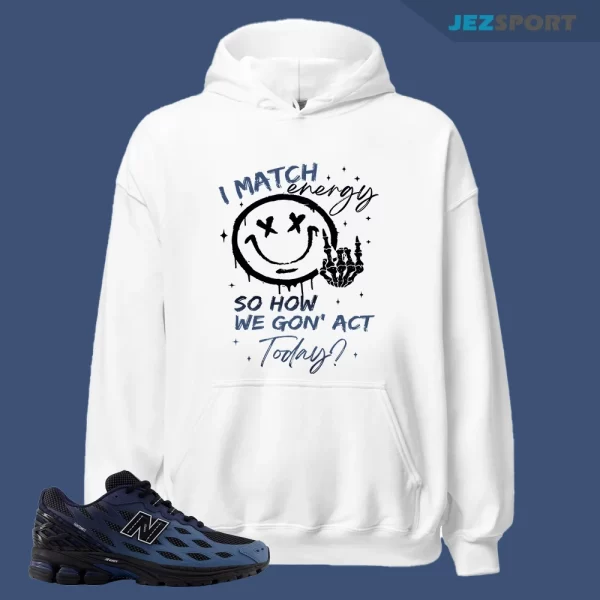 New Balance 1906W Black Dark Shoreline Blue U1906WNS Matching Energy Hoodie