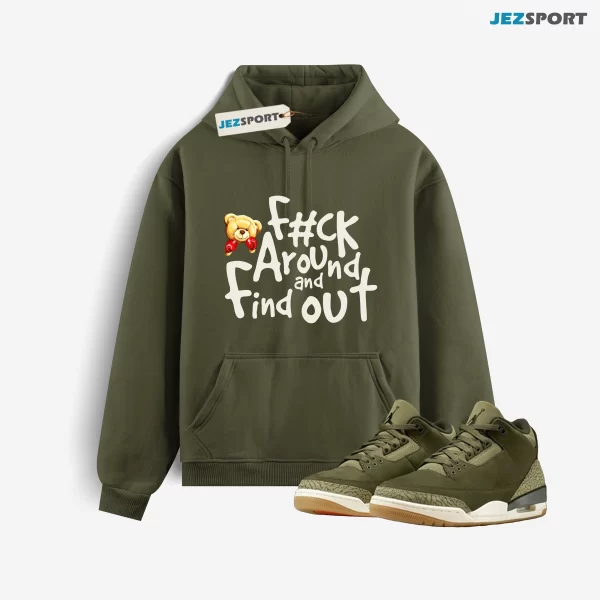 Jordan 3 Retro Family Affair DN3707-202 Matching FCK Hoodie