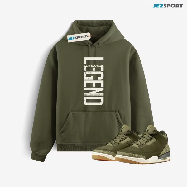 Jordan 3 Retro Family Affair DN3707-202 Matching LEGEND Hoodie